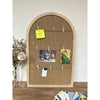 Arched Rattan Photo Display Board