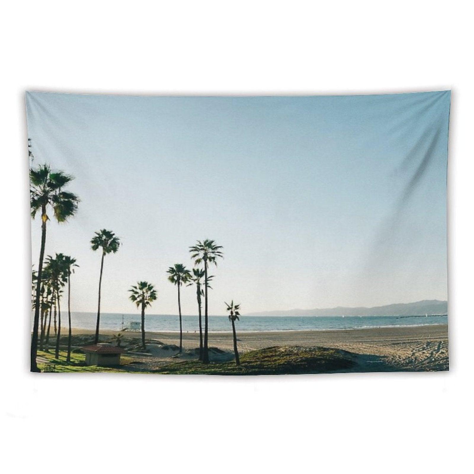 Southern California Palm Trees Tapestry