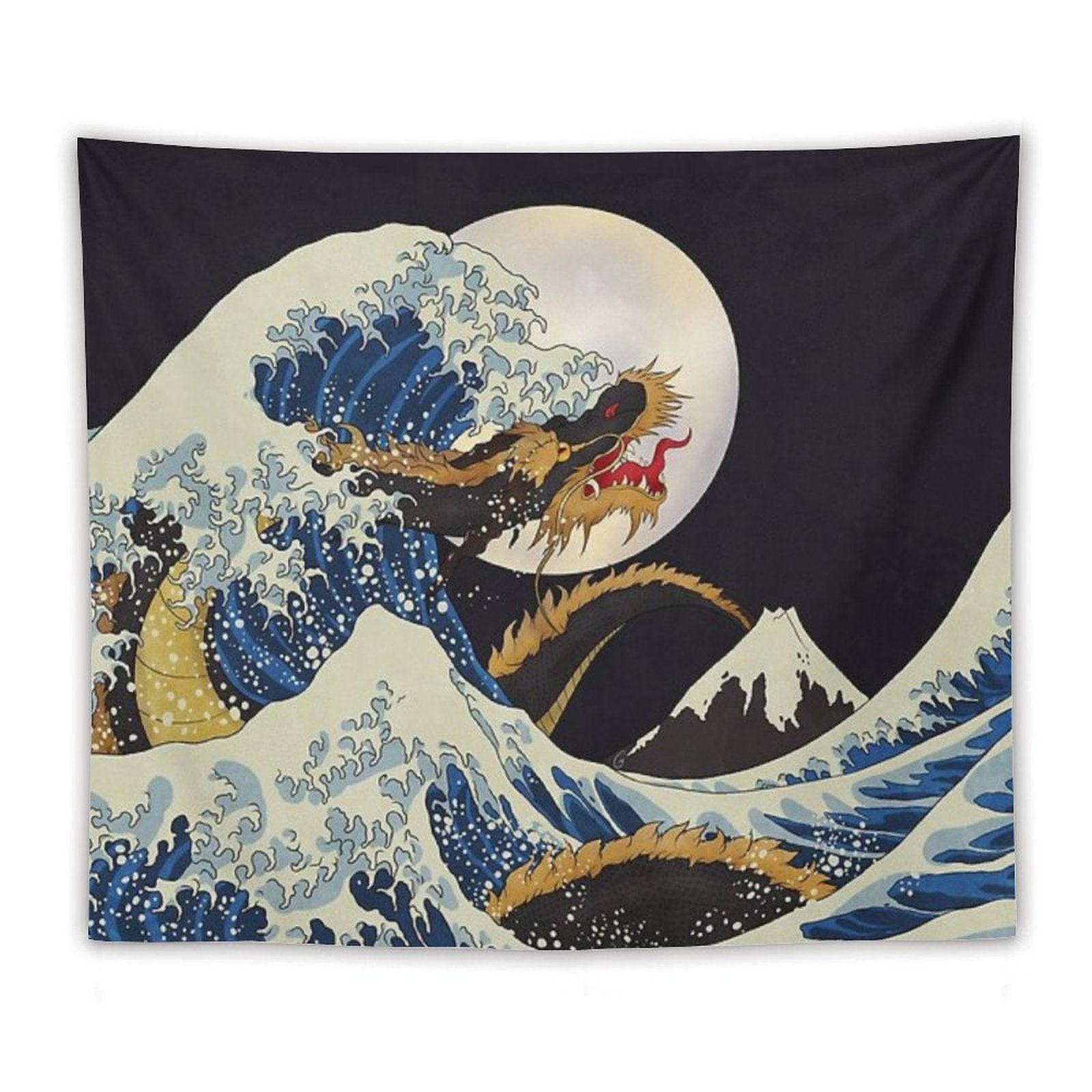 Dragon Wave Tapestry