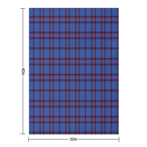 Clan Elliott Tartan Throw Blanket