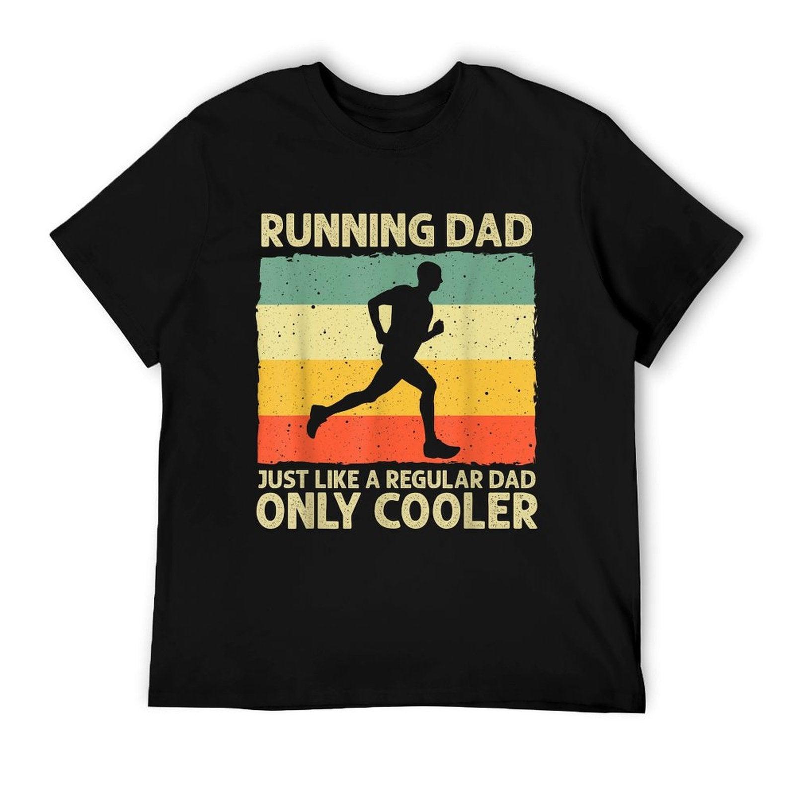 Funny Running For Men Dad Marathon Runner Coach Marathoner T-Shirt