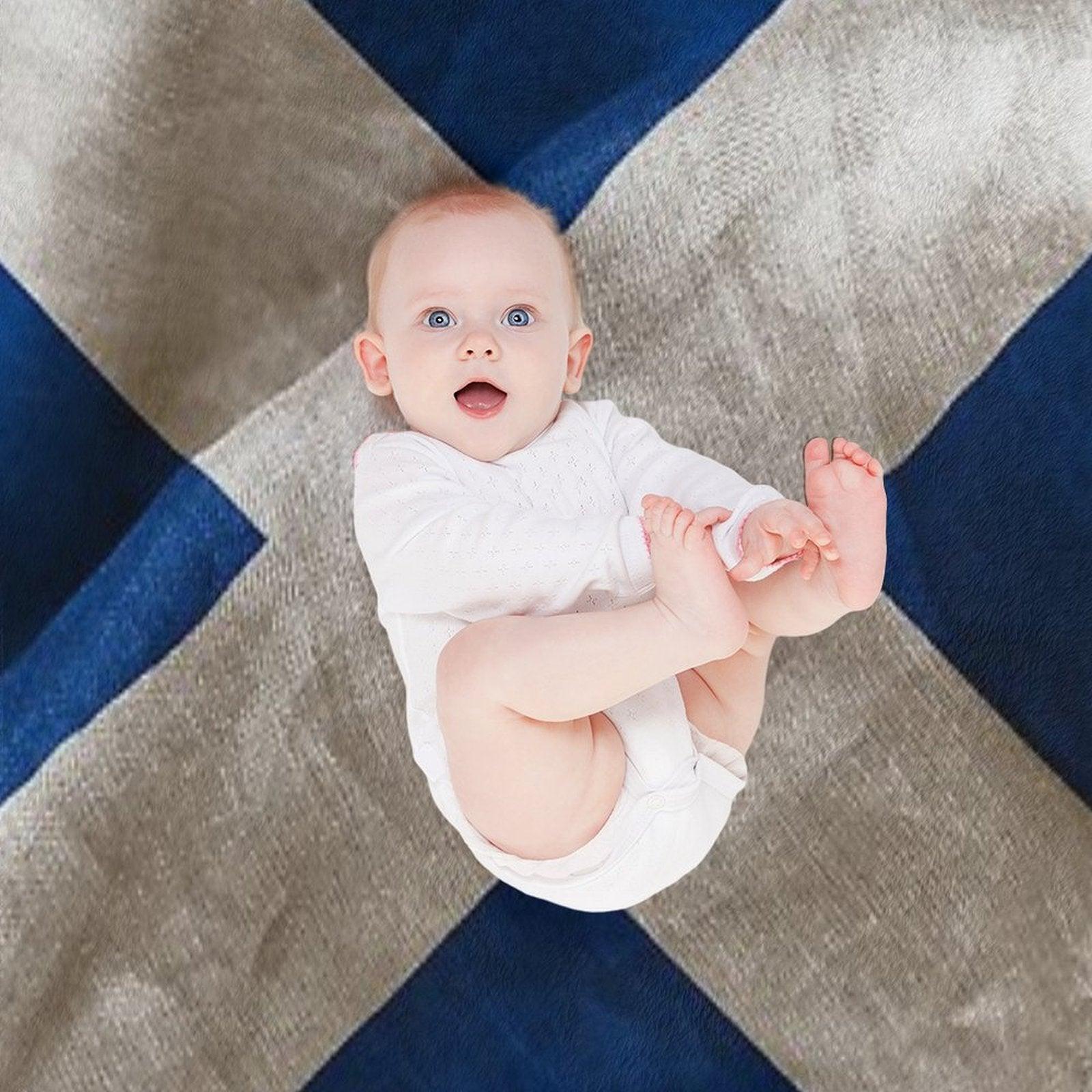 Scottish Flag Throw Blanket