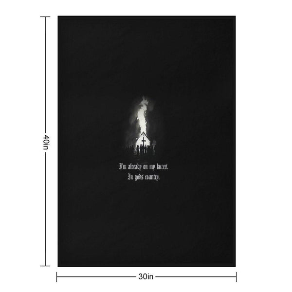 Ethel Cain Gods Country Throw Blanket