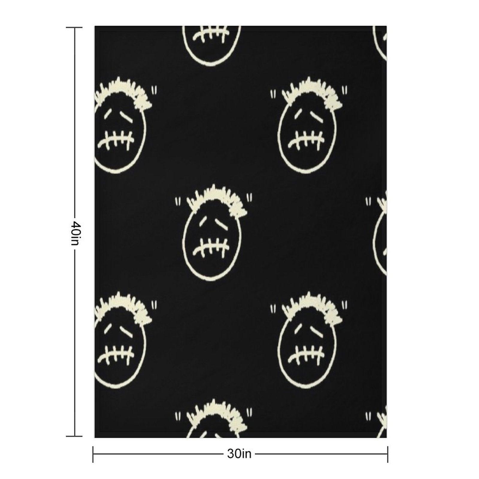Cactus Jack Logo Throw Blanket