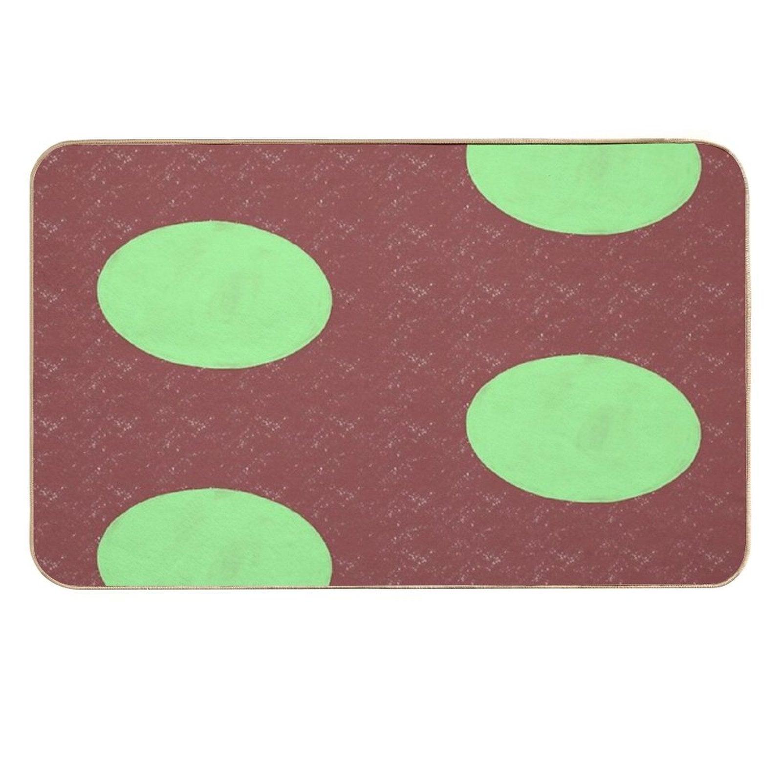 Cup Top Or Bottom  Rapid-Drying Bath Mat