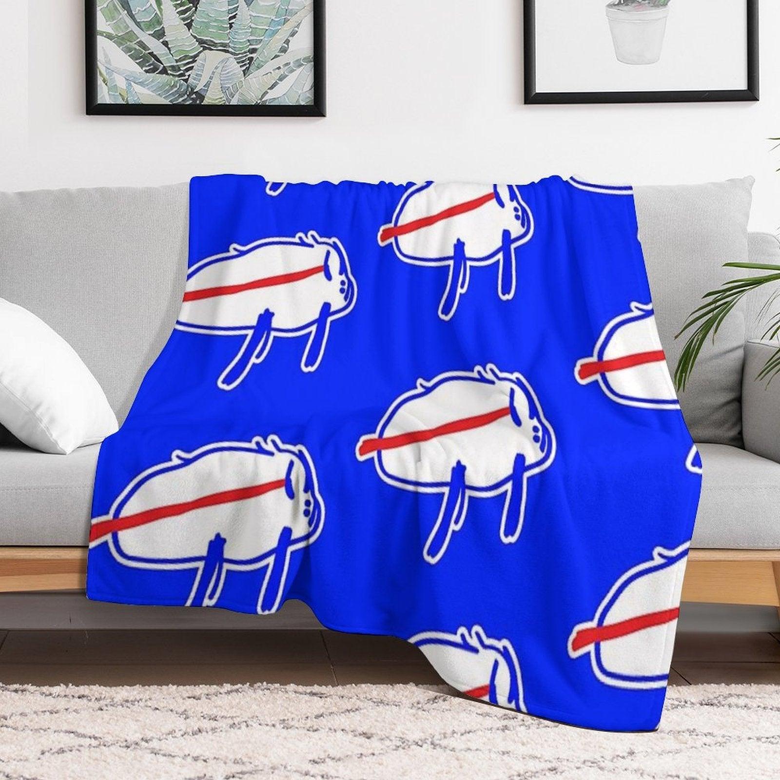 Josh Allen Drawing Throw Blanket