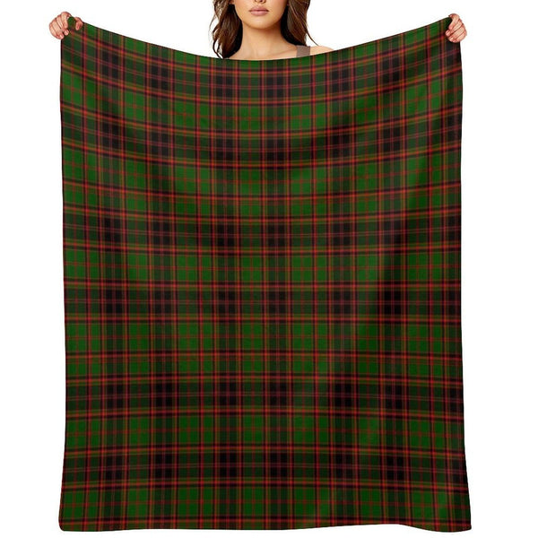 Clan Buchan Tartan Throw Blanket