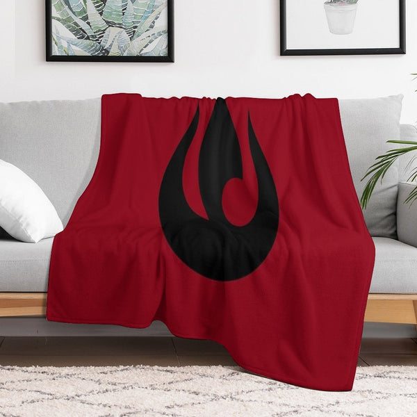 Fire Nation Logo All-season Throw Blanket