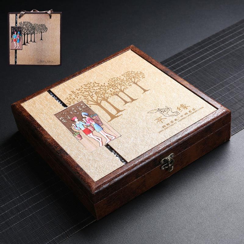 Household White Tea Cake Storage Boxes