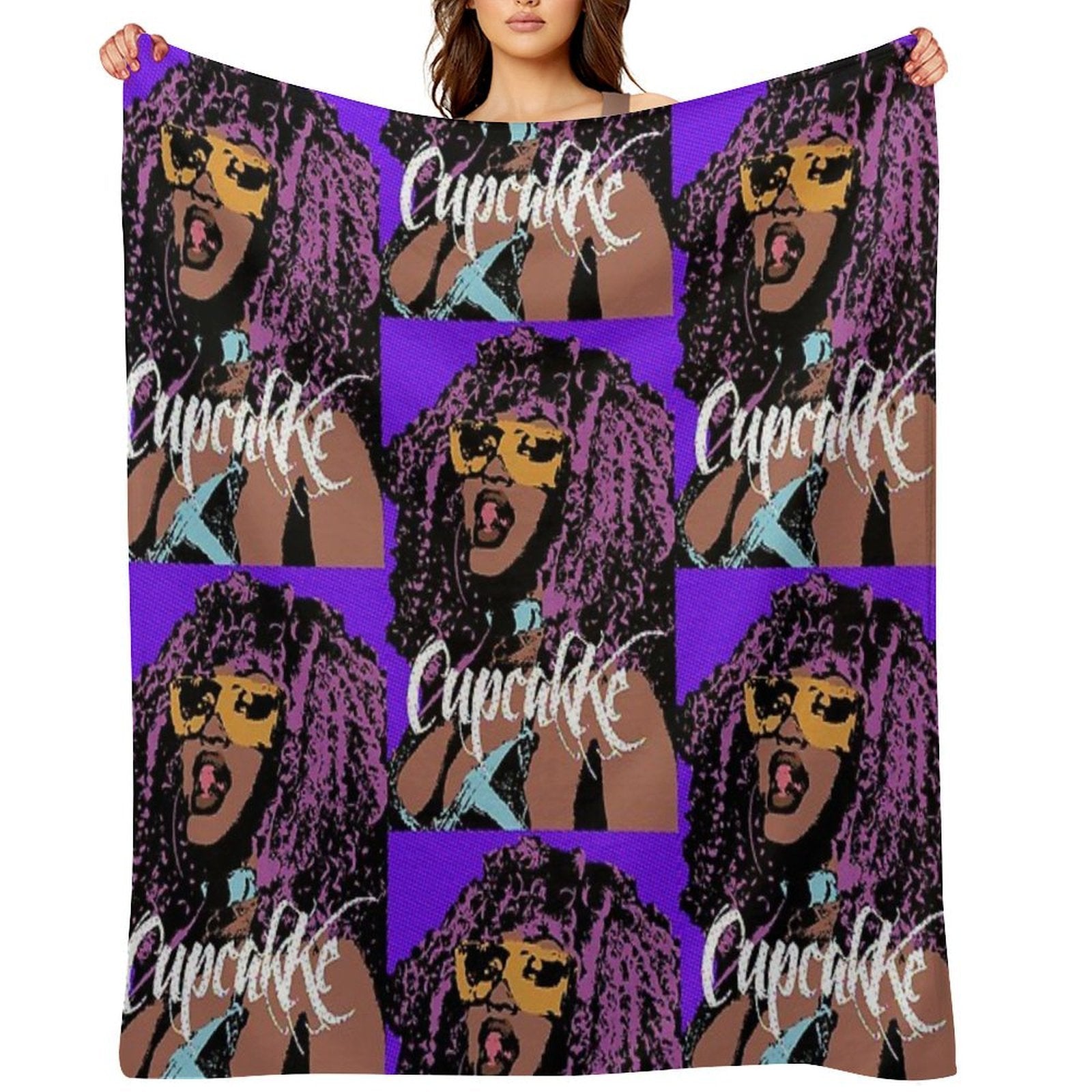 Cupcakke Pop Art Versatility Throw Blanket
