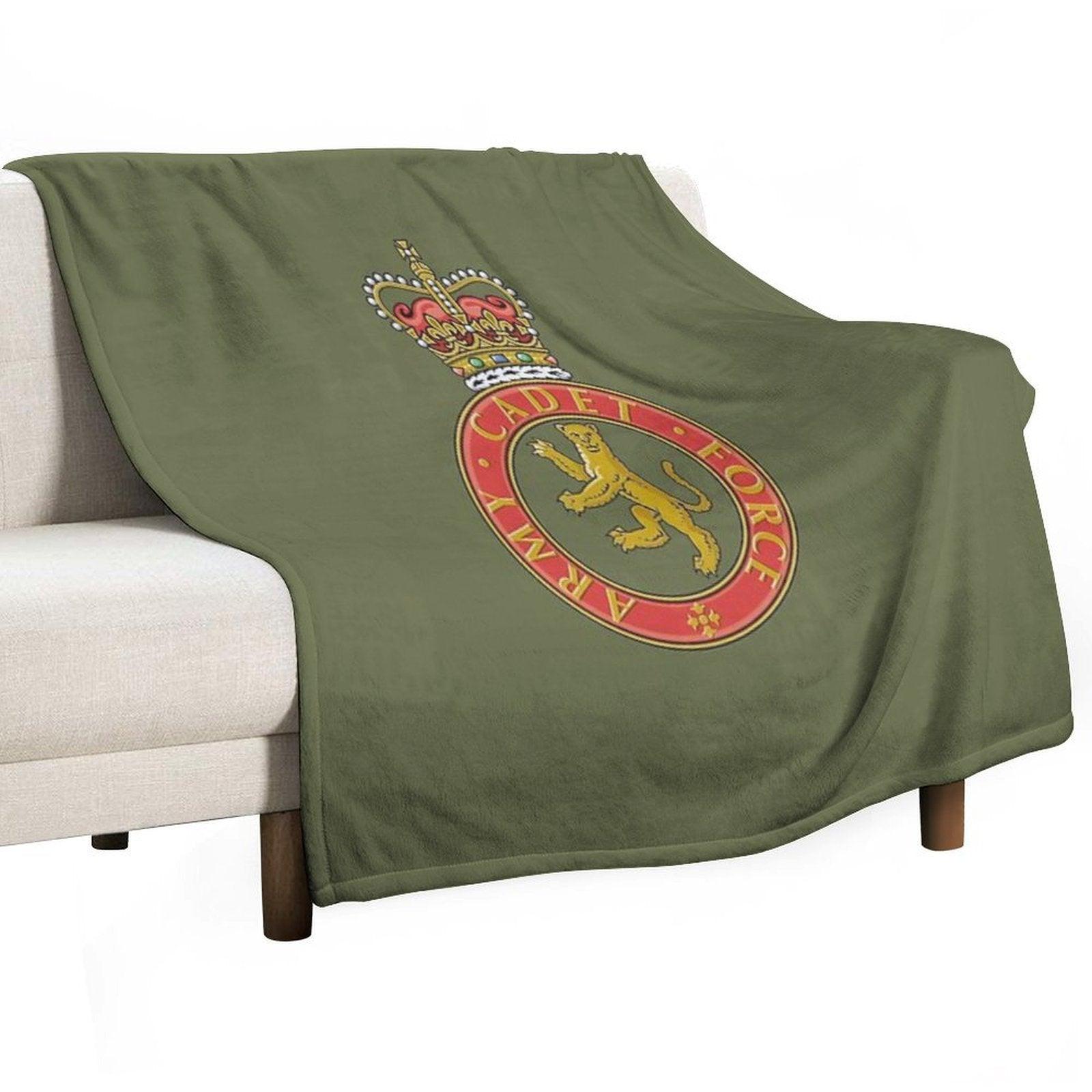Army Cadet Force (ACF) - United Kingdom Throw Blanket