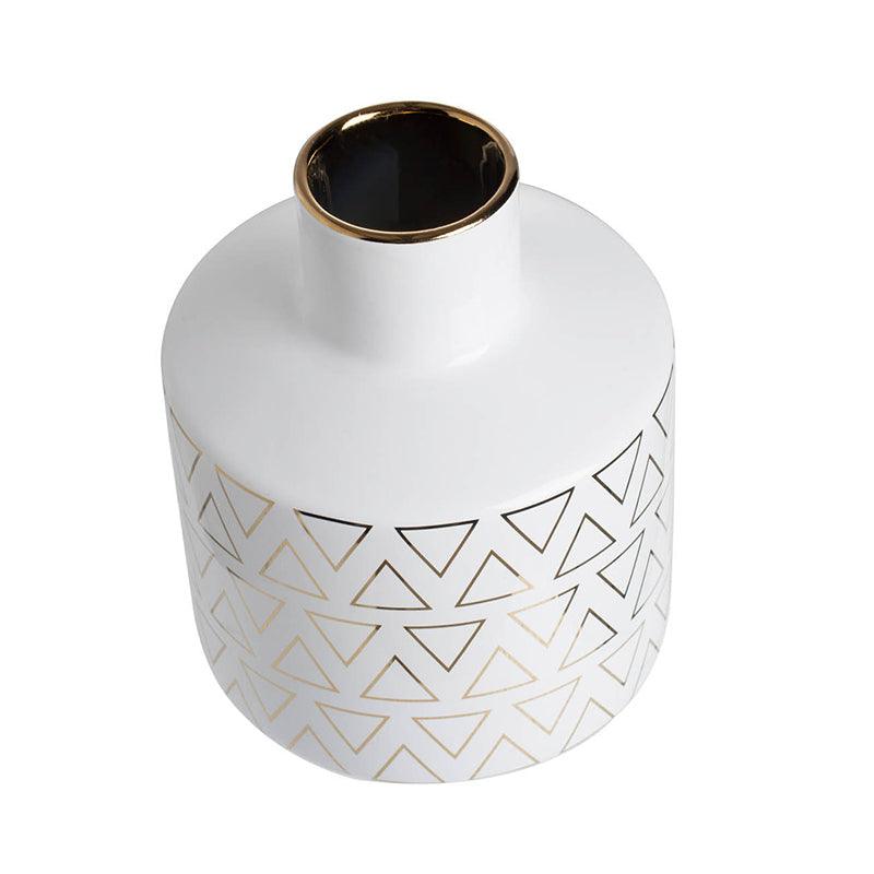 Modern Geometric Decorative Accent Vase