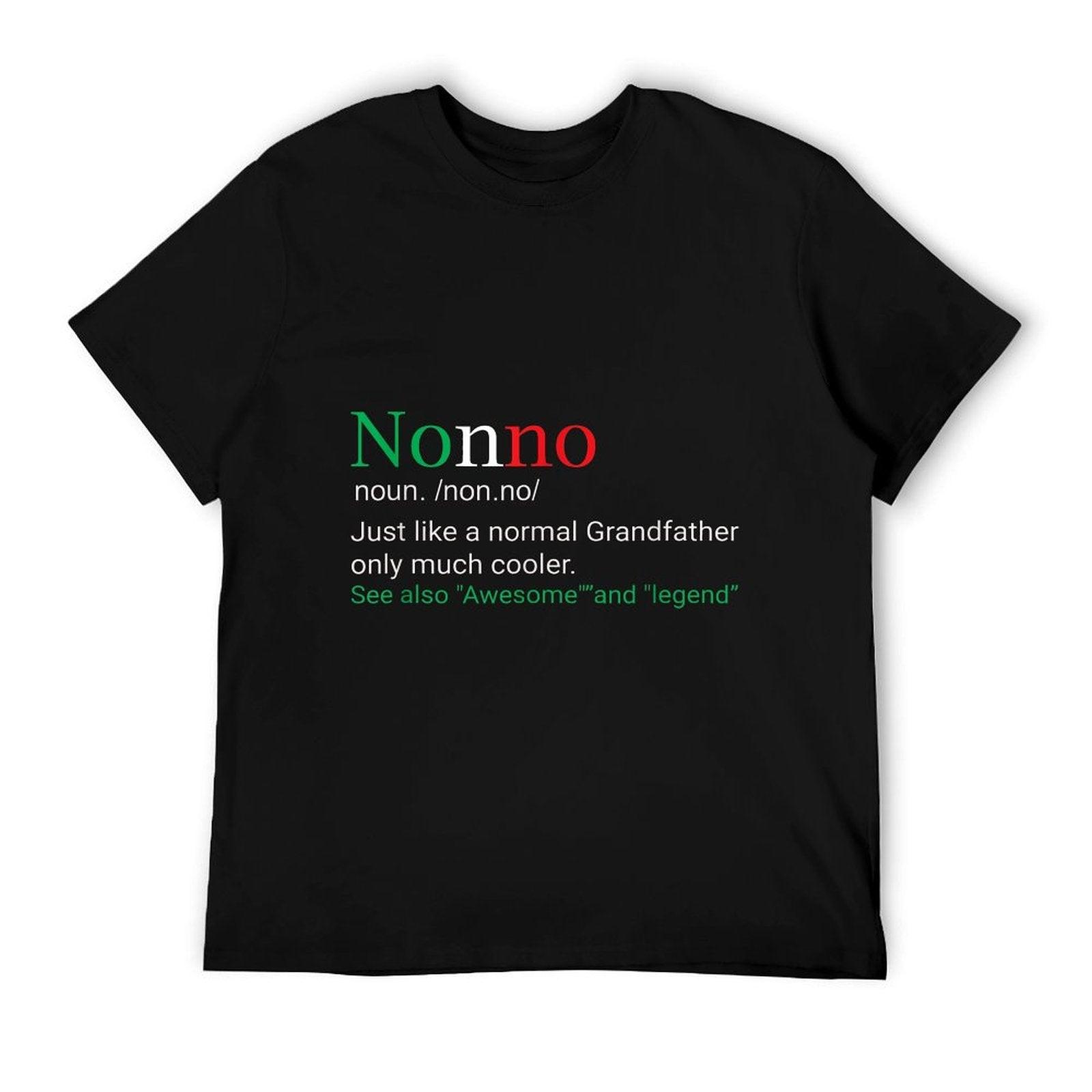 Best Funny Nonno Italian Grandfather Definition Gift T-Shirt
