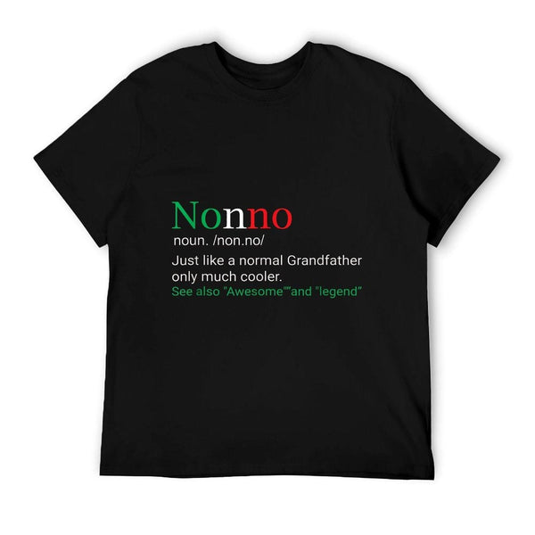 Best Funny Nonno Italian Grandfather Definition Gift T-Shirt