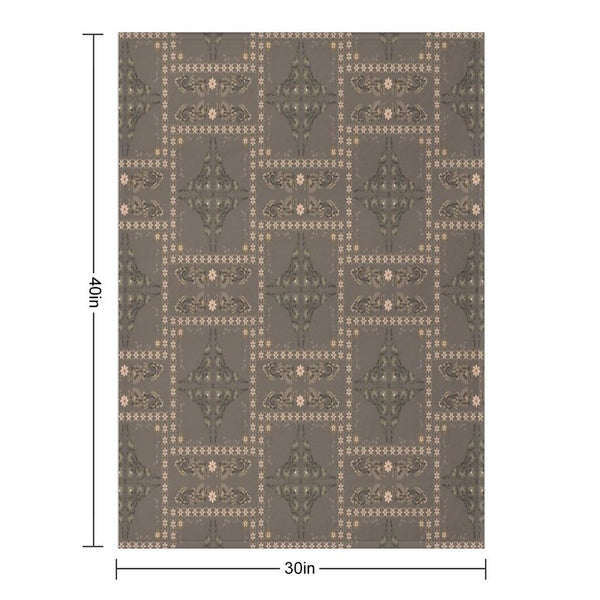 Hallowed Mirror Sustainable Throw Blanket