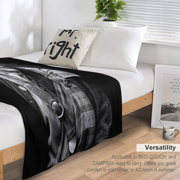 Jamie Fraser Outlander Easy Care Throw Blanket