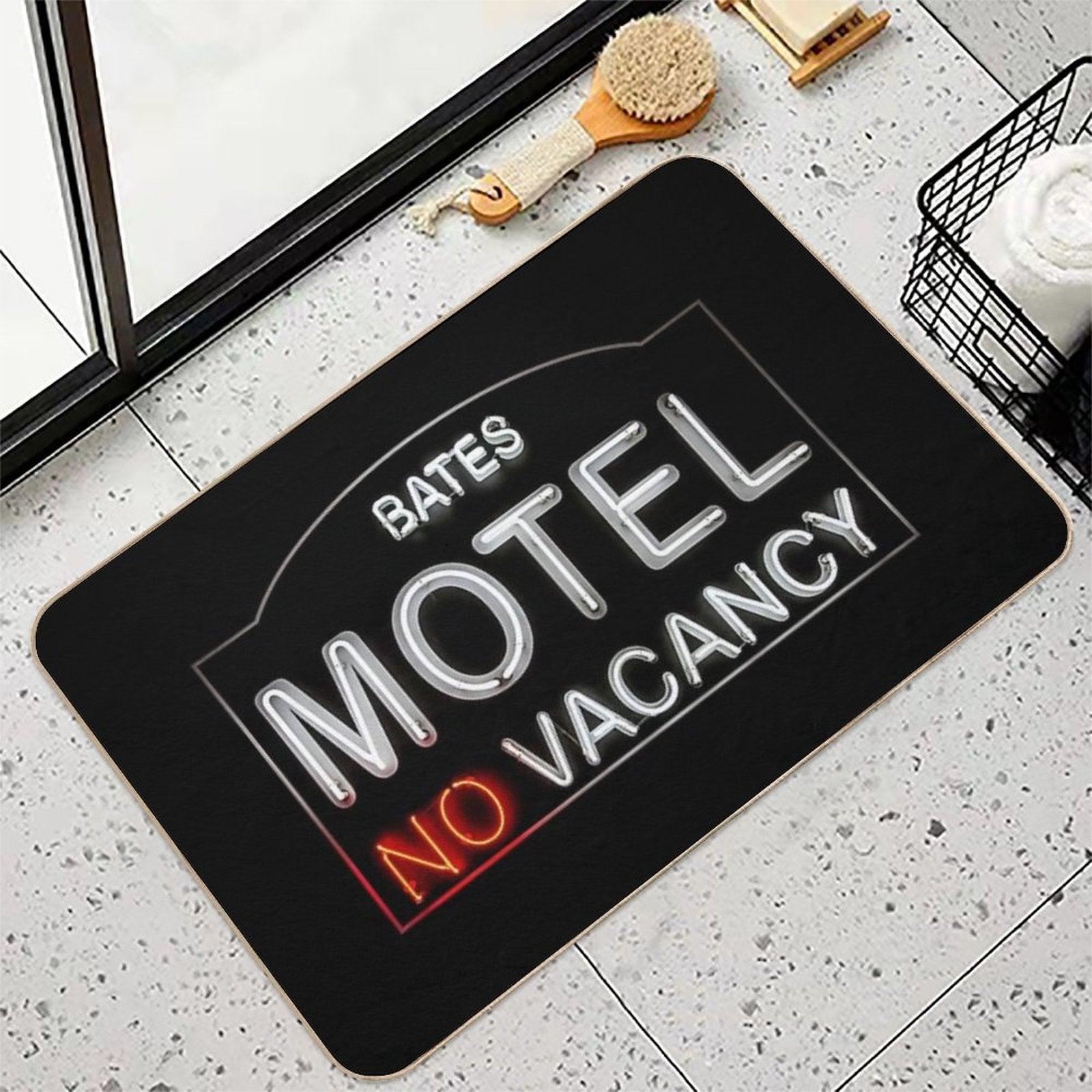 Bates Motel Sign Bath Mat