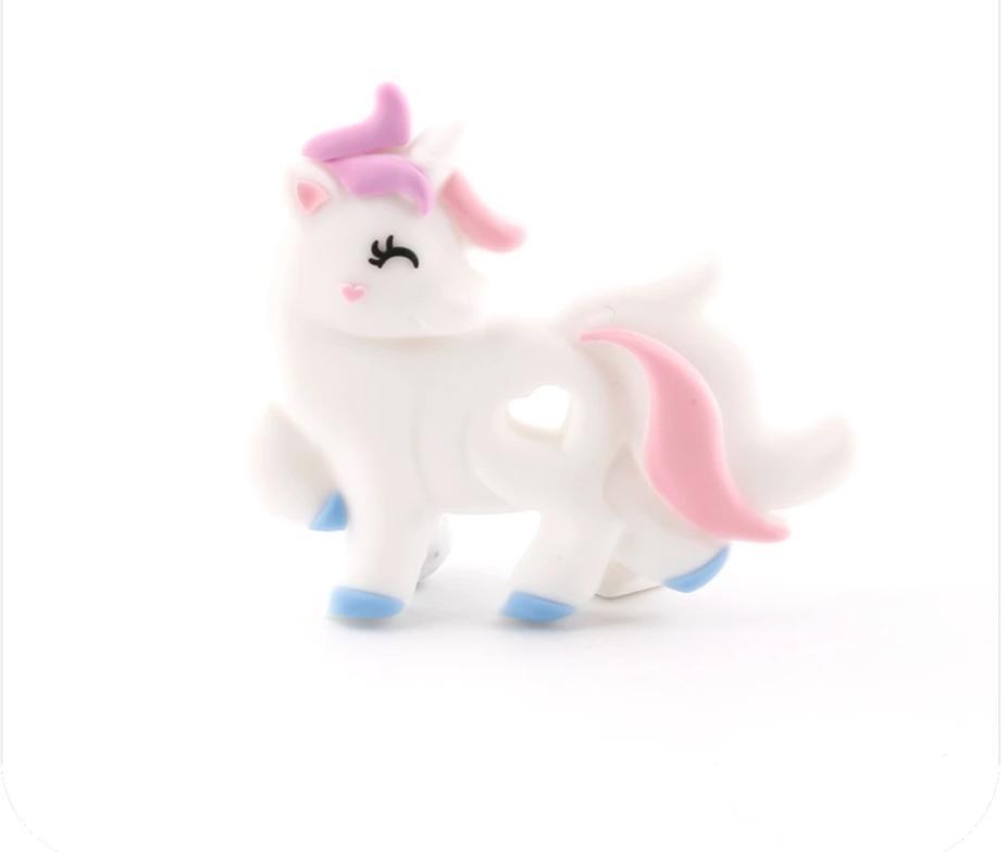 Baby Teether Silicone Rabbit Food Grade Bunny Teether Nursing Teething  Accessories Silicone Animal Teether For Kids and Baby