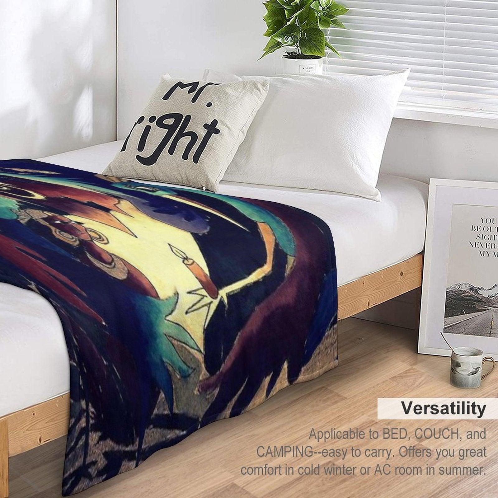 Gather Round The Light Throw Blanket