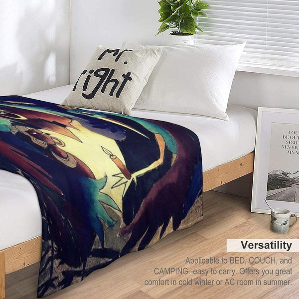 Gather Round The Light Throw Blanket