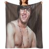 Bobby Sherman Charming Smile Eco-conscious Throw Blanket