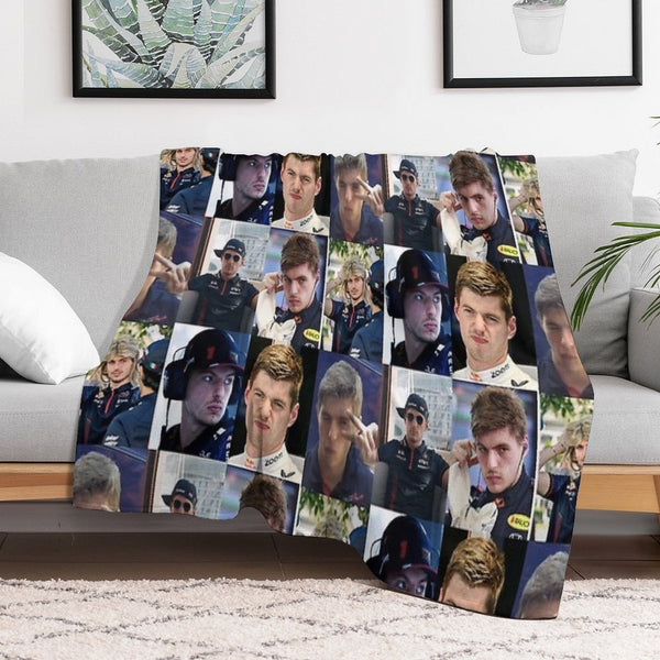 Max Verstappen Anti-pilling Throw Blanket
