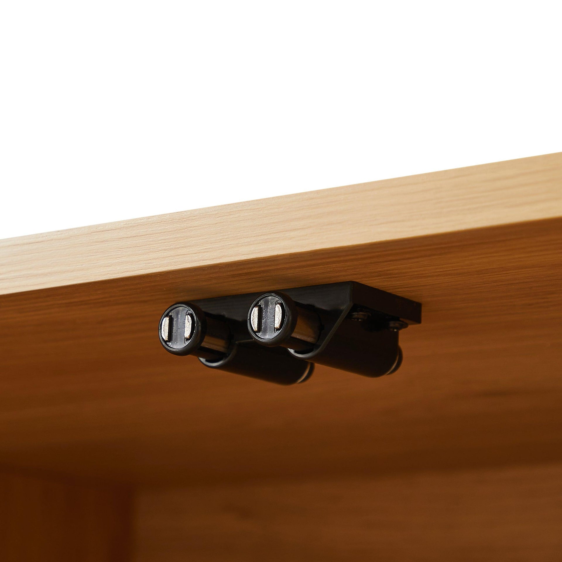 Ripple Modern TV Console – Soft Curves, Natural Wood Look