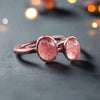 Strawberry Quartz Ring - Heart Healing Within | By Blackbird & Sage