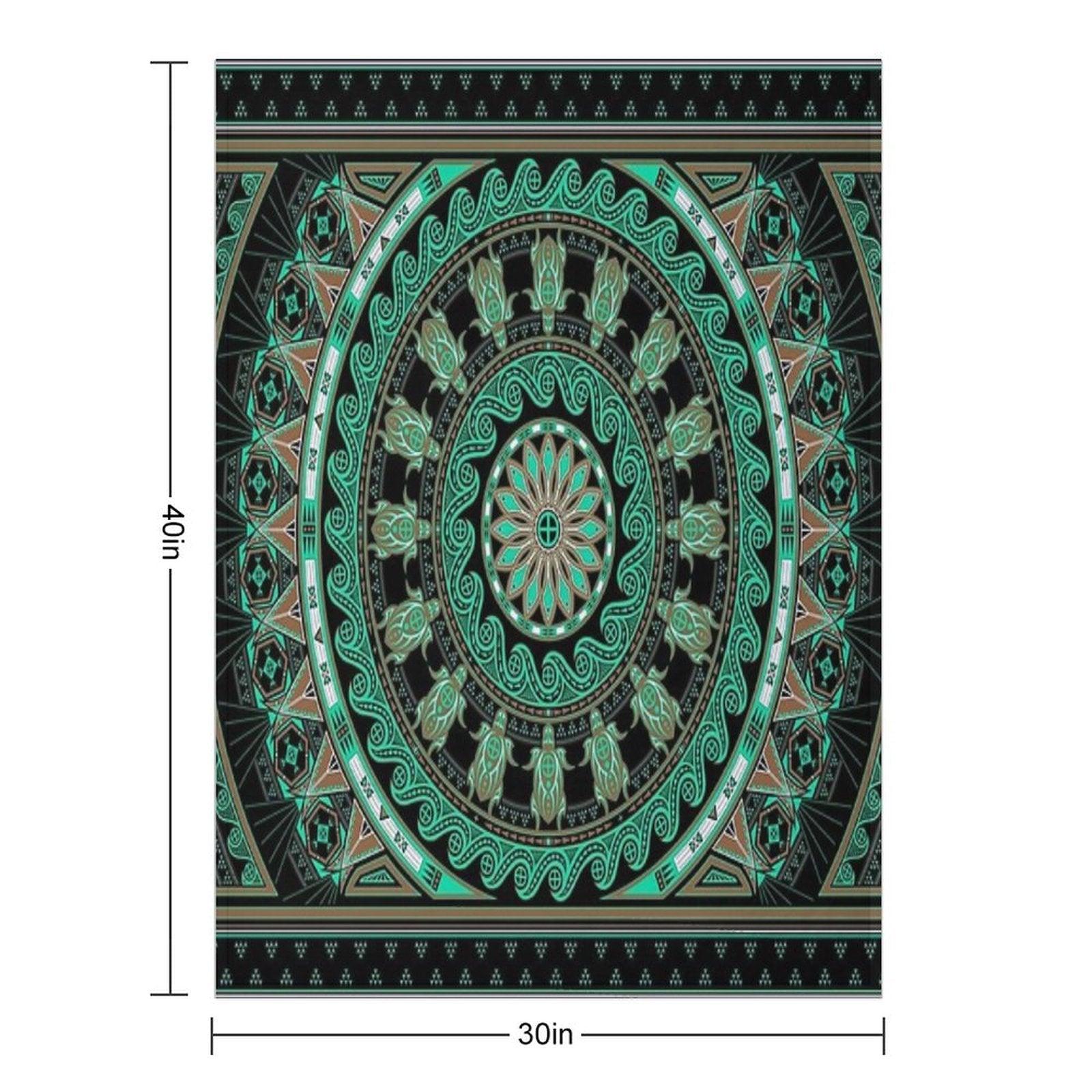 The Turtle (Keya) Throw Blanket