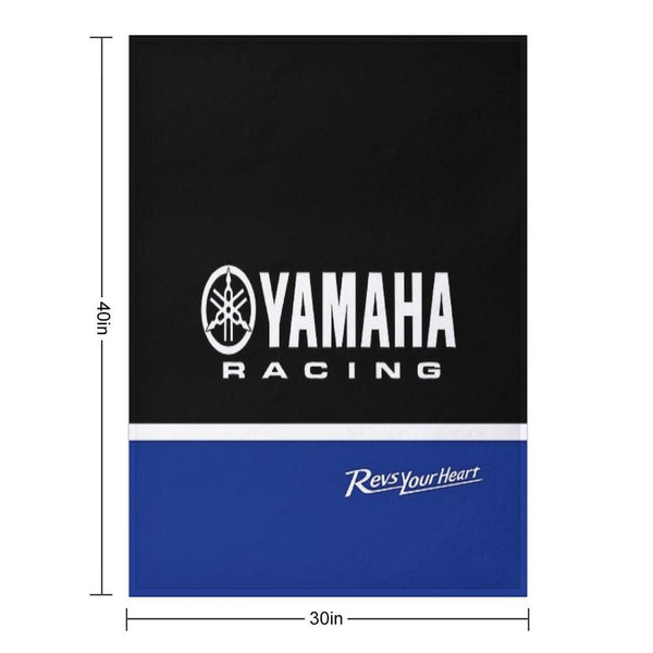 YAMAHA Race Throw Blanket