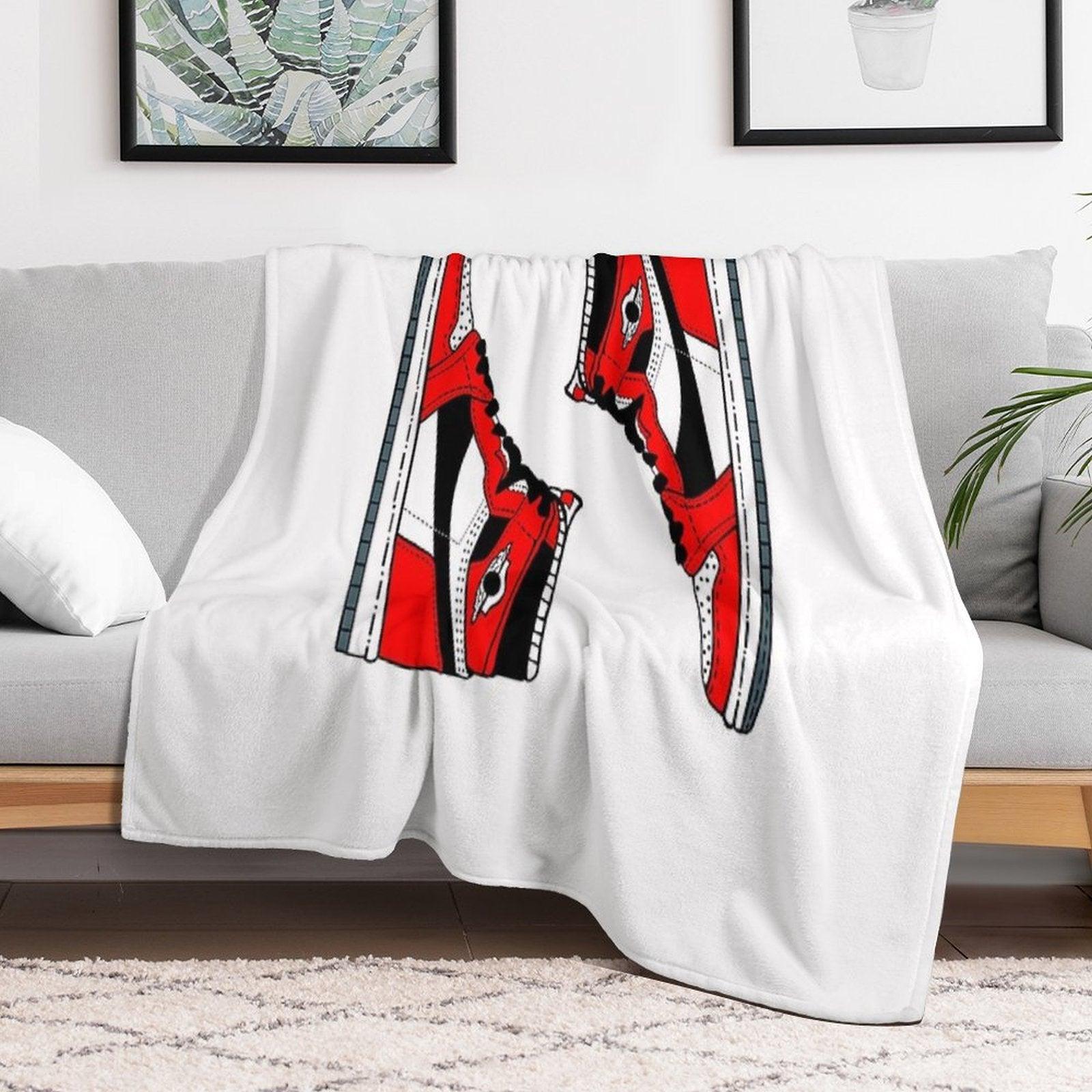 Sneakerhead Throw Blanket