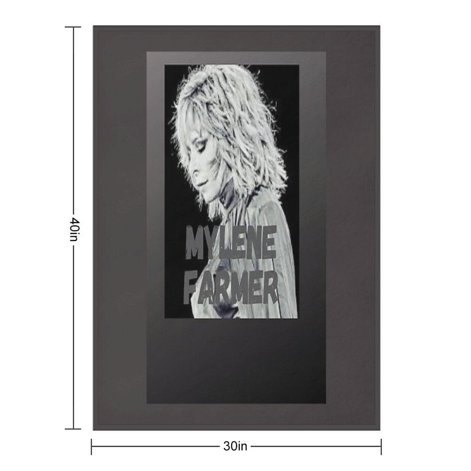 Mylène Farmer Throw Blanket