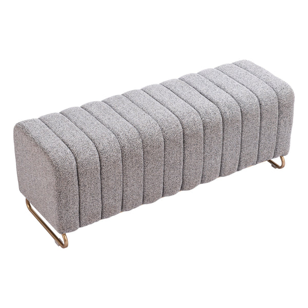 Pender Bench Stone Gray