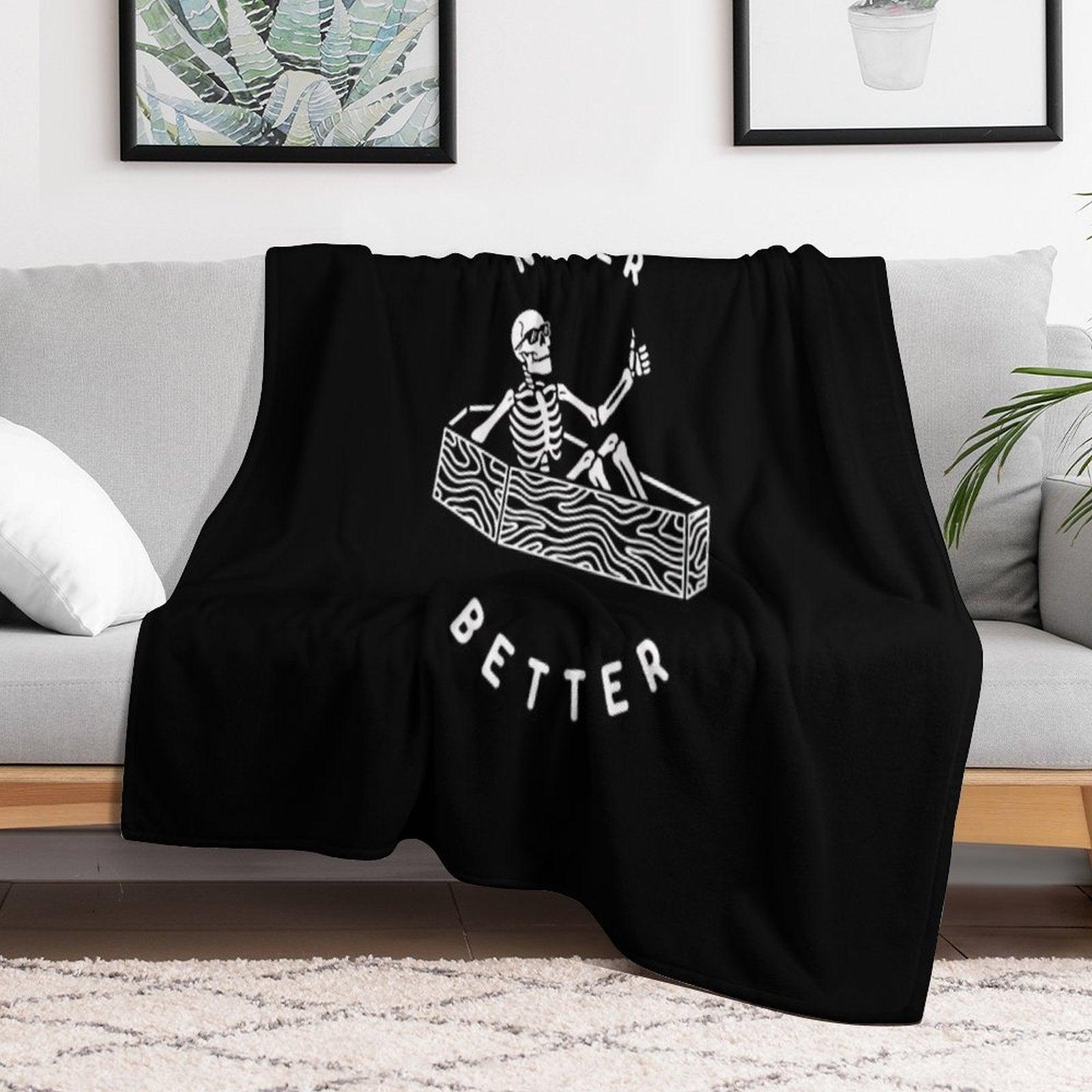 Never Better Throw Blanket