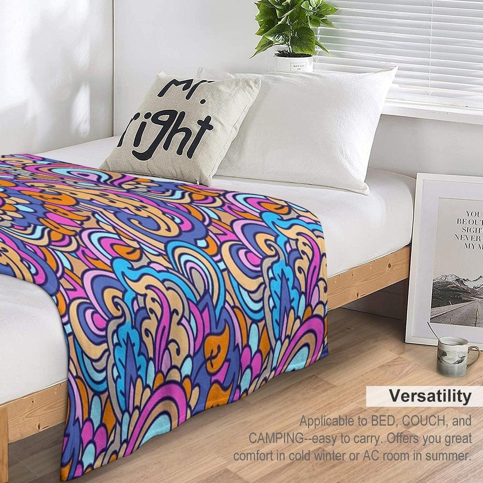 Abstract Pattern 3 Throw Blanket