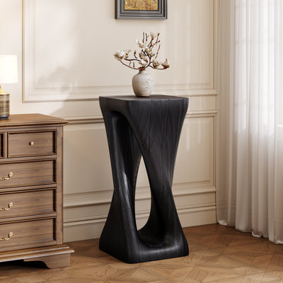 Outdoor Side Table Twist Shape End Table