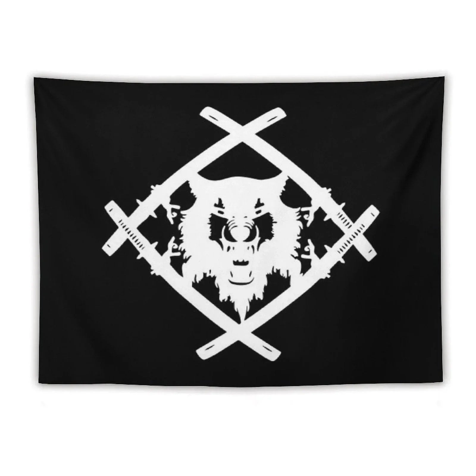 Xavier Wulf Merch Xavier Wulf Logo Tapestry
