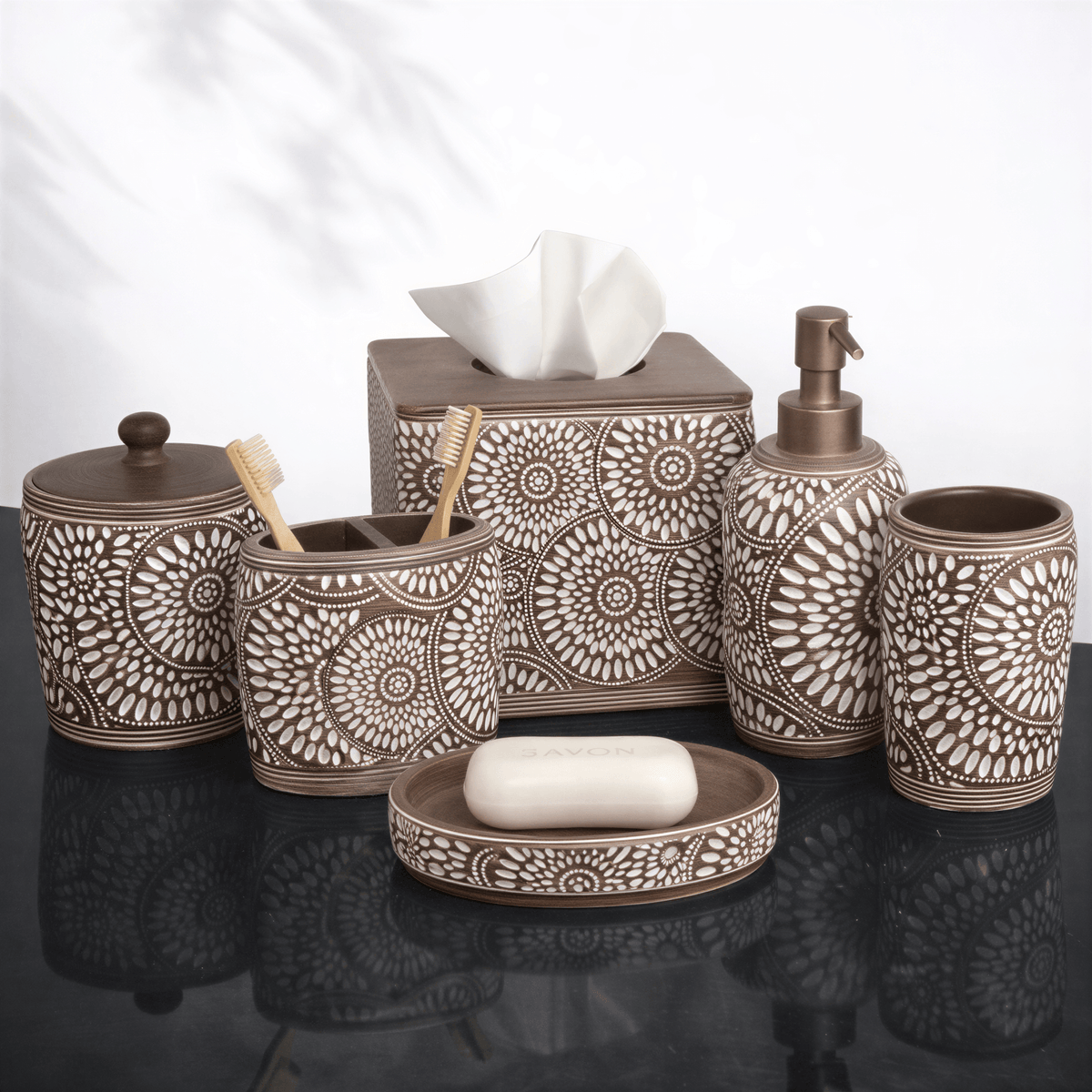 Bathroom Set – Ciccone, 6 Piece