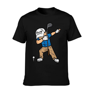 Dabbing Golfer Funny Golfing Golfer Dad Men Boys Kids Youth T-Shirt