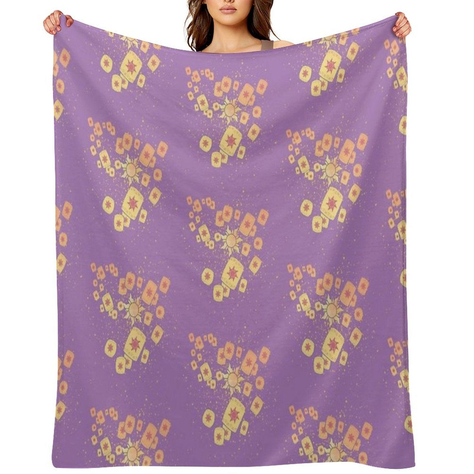 Lantern Light Tangled Throw Blanket