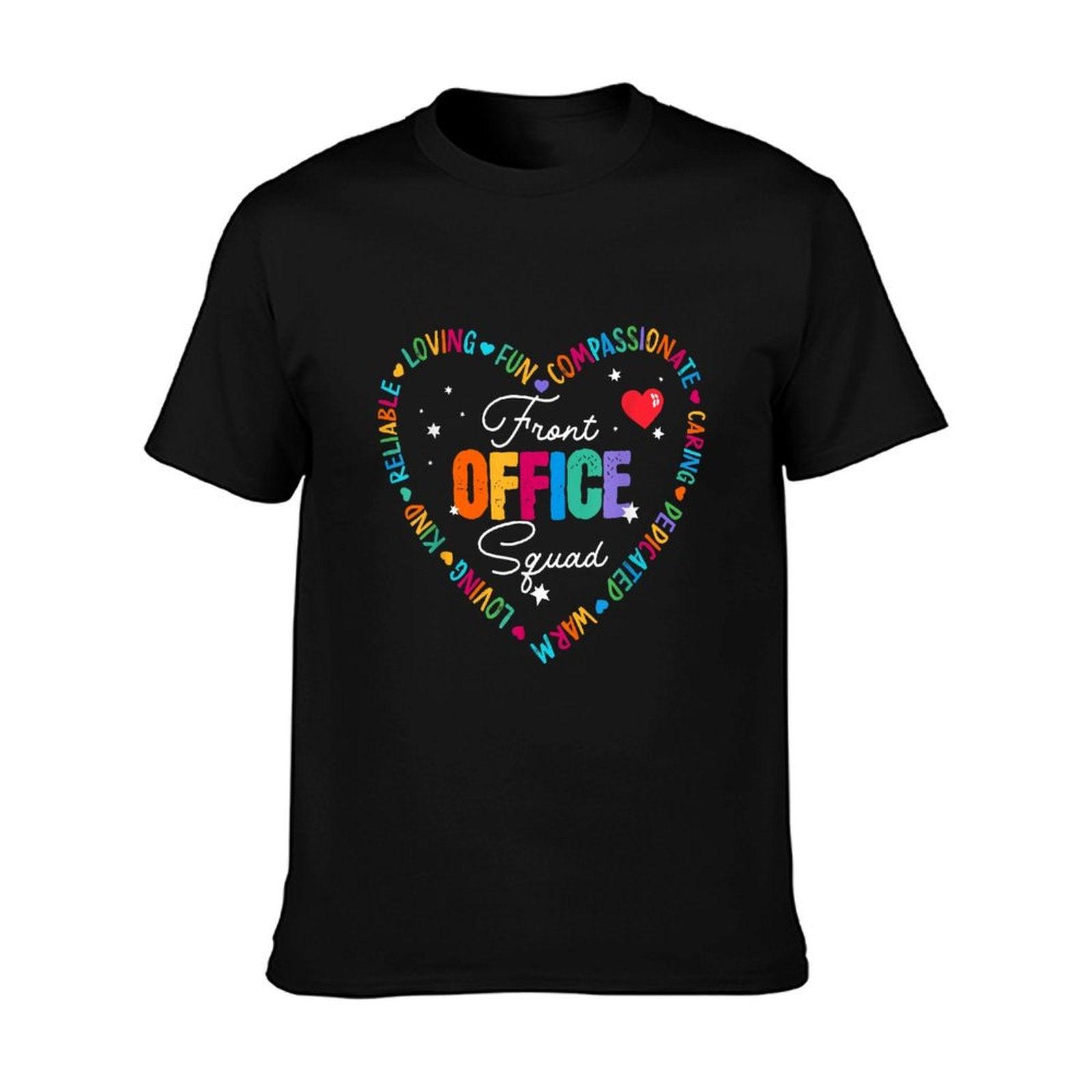 Cute School Secretary Admin Appreciation Front Office Squad T-Shirt