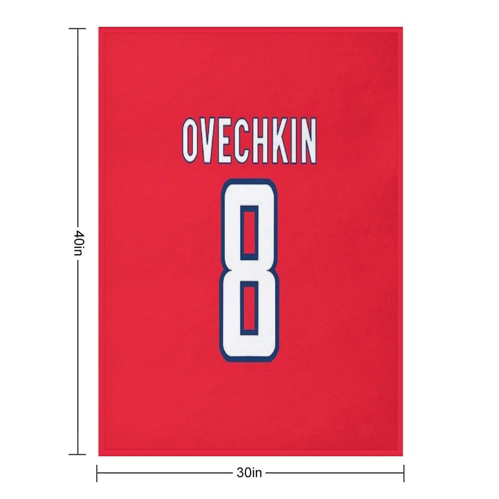 Alex Ovechkin 8 Throw Blanket