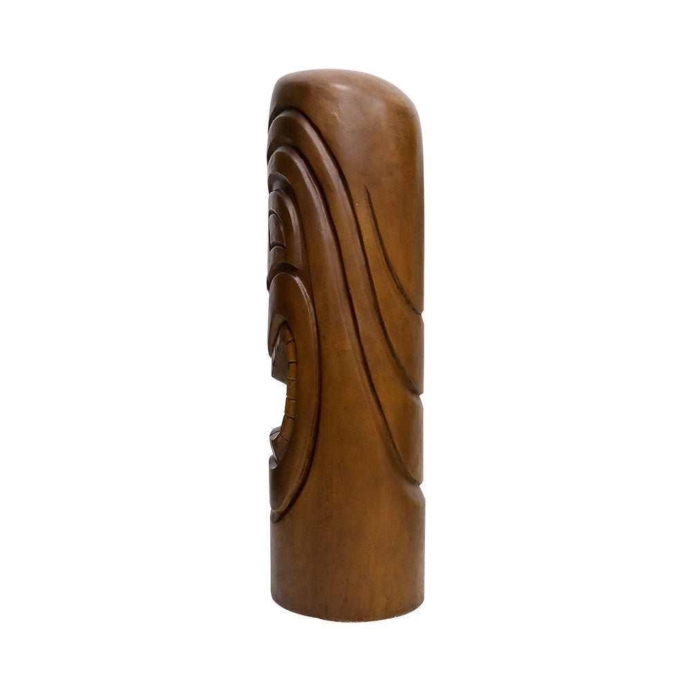 Concrete Tiki Statue Totem Column 35 Inch Tall
