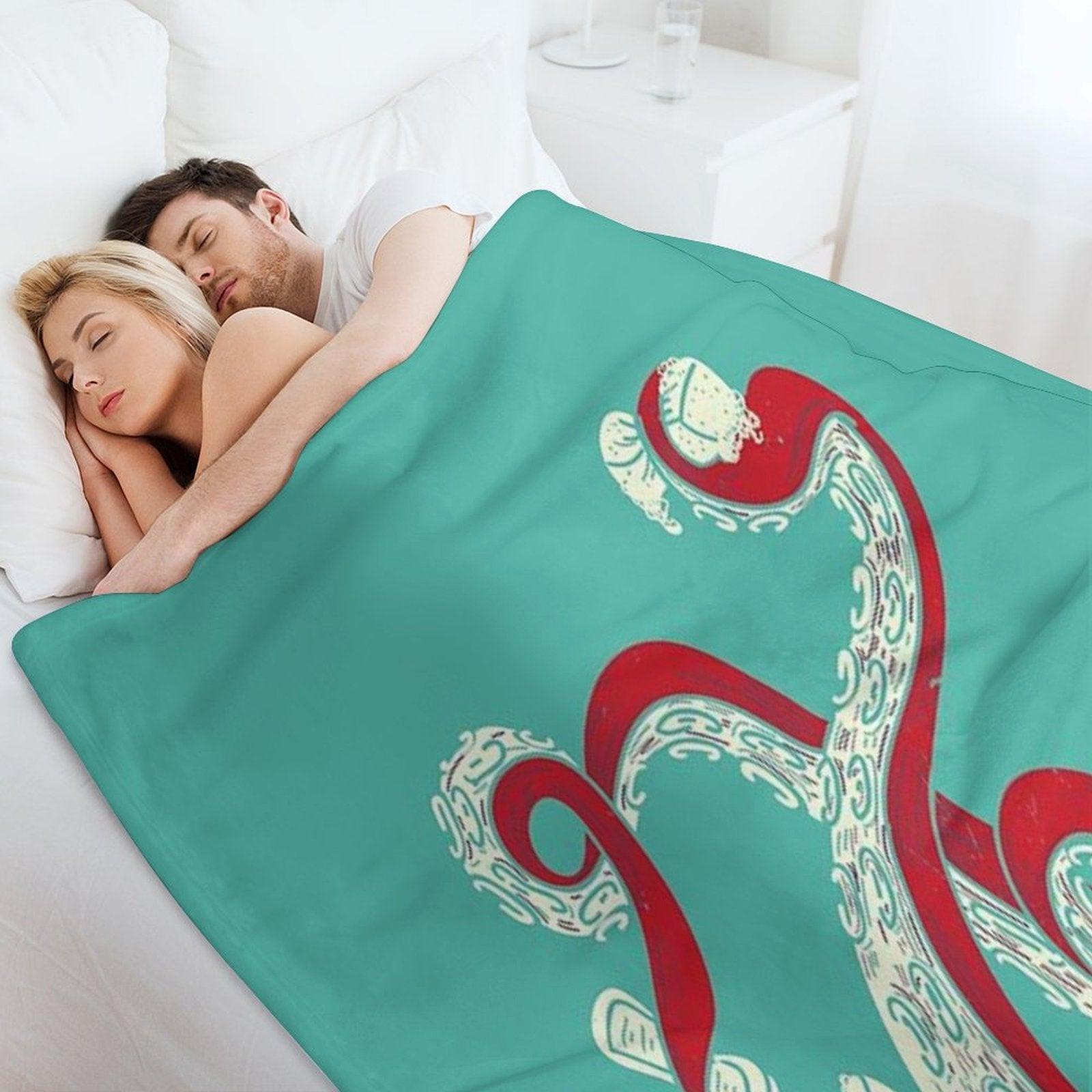 Kraken Throw Blanket