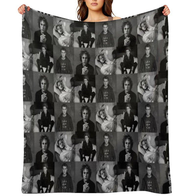 Heath Ledger Throw Blanket