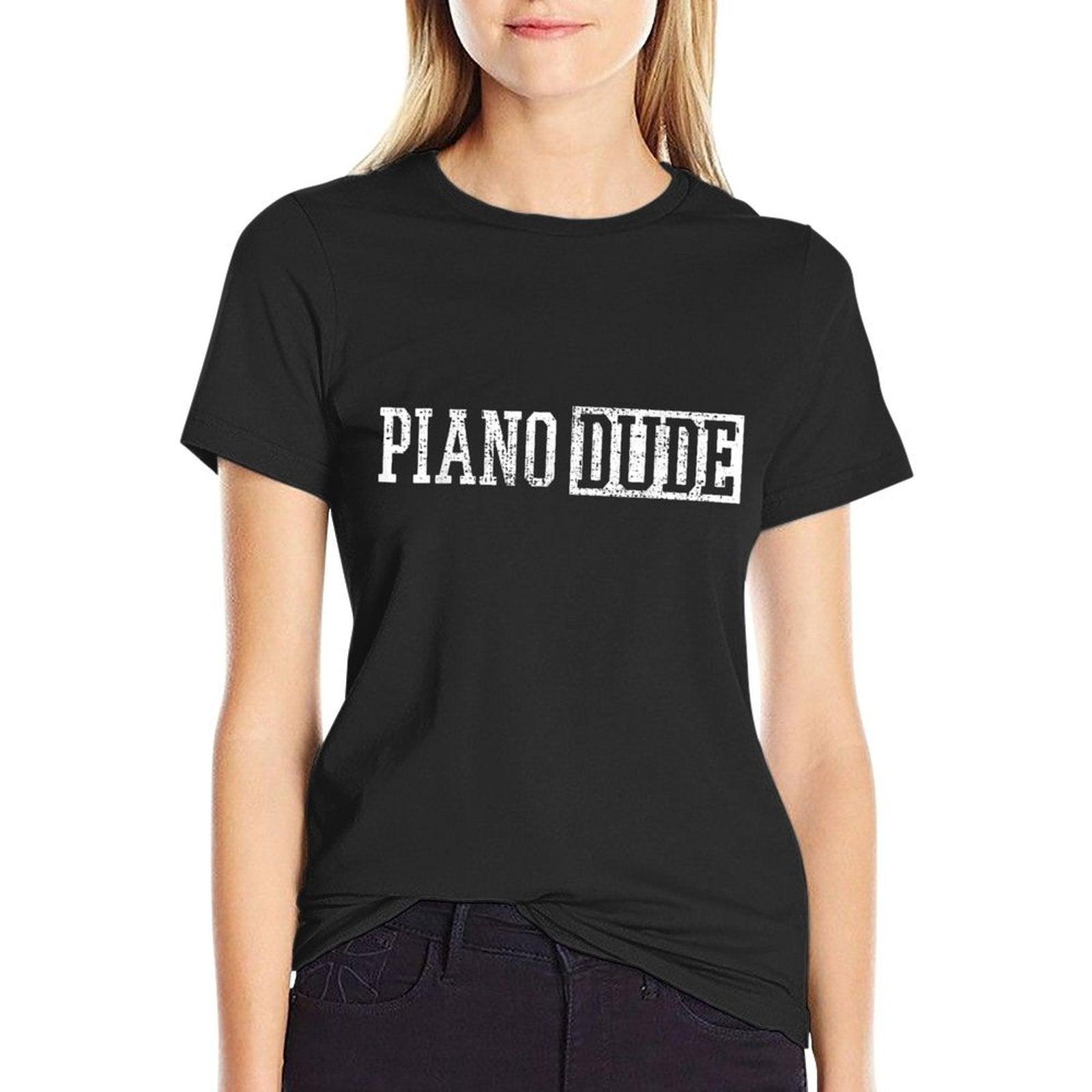 Piano Keyboard Player Musician Pianist Gift T-Shirt