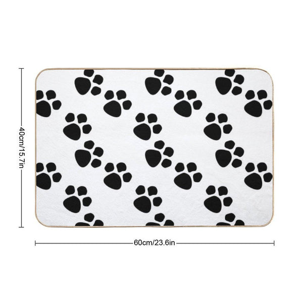 Cute Paws Bath Mat