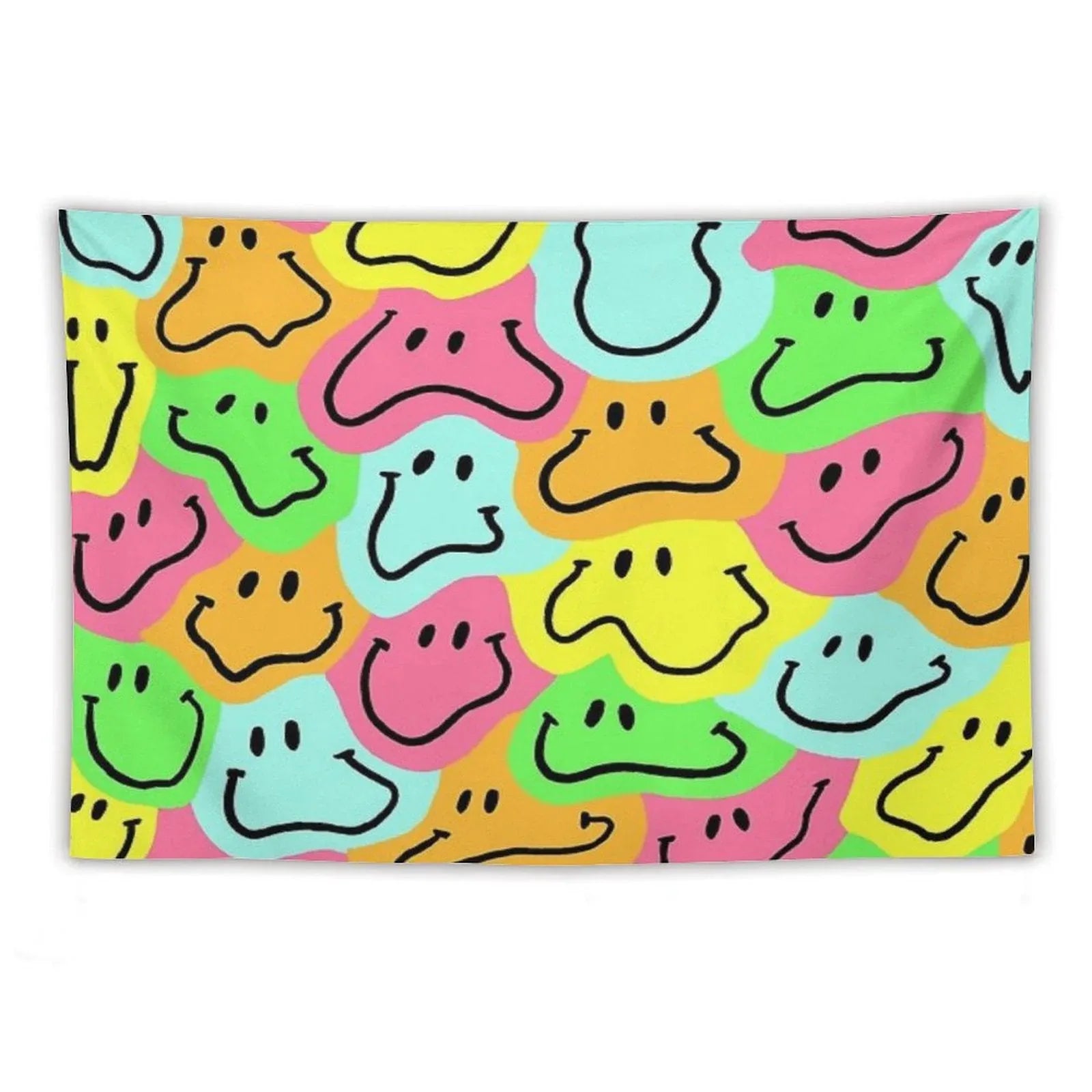 Smiley Face Pattern Tapestry