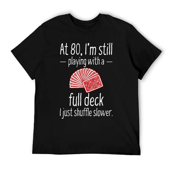 Funny 80th Birthday Gift 80 Year Old Cards T-Shirt