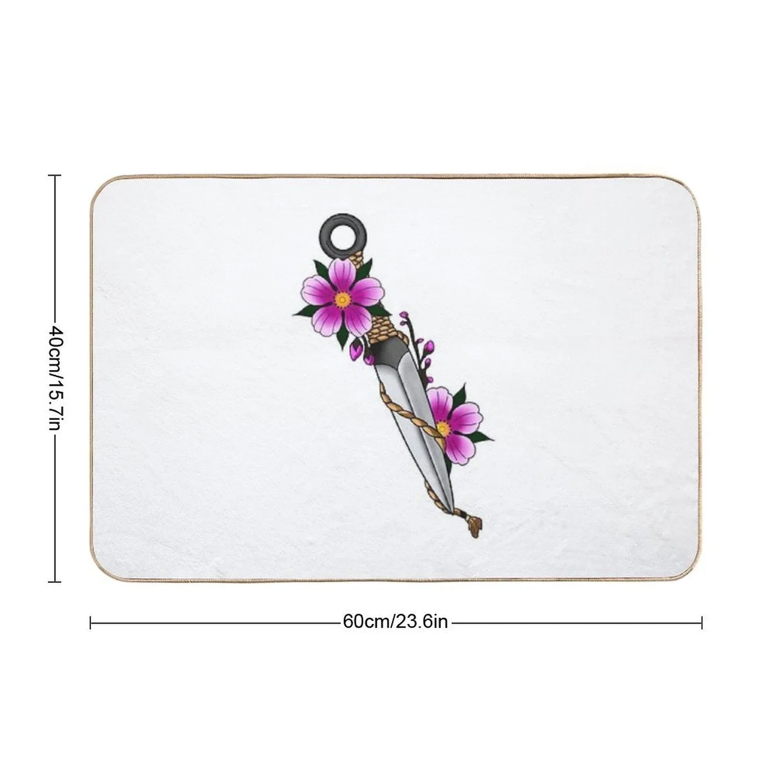 Kunai  Anti-Trip Bath Mat